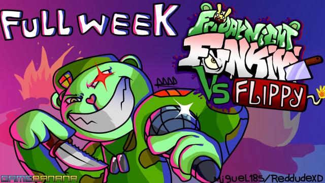 Против Флиппи / vs Flippy (FULL WEEK) для Friday Night Funkin