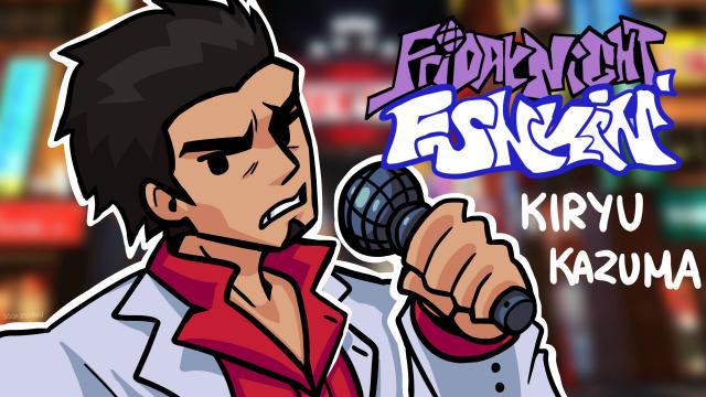 Kiryu Kazuma (Yakuza, Skin Mod) for Friday Night Funkin