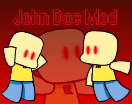 Roblox John Doe over Lemon Demon for Friday Night Funkin