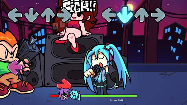 Hatsune Miku MOD for Friday Night Funkin