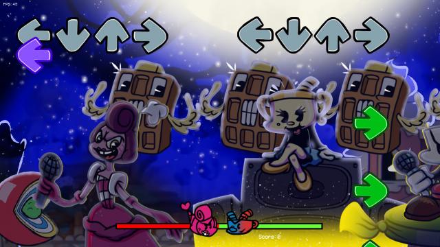 Cuphead a Noisy adventure! mod pack for Friday Night Funkin