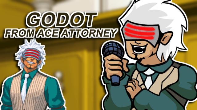 GODOT FROM ACE ATTORNEY OVER DADDY DEAREST for Friday Night Funkin