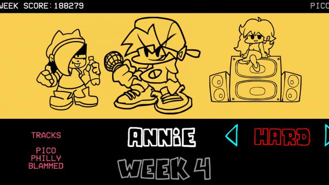 VS Annie OC Week for Friday Night Funkin