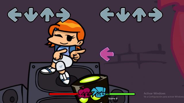 Gwen Tennyson Over GF [Ben 10FNF Mod] for Friday Night Funkin