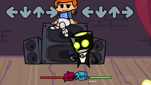 Gwen Tennyson Over GF [Ben 10FNF Mod] for Friday Night Funkin