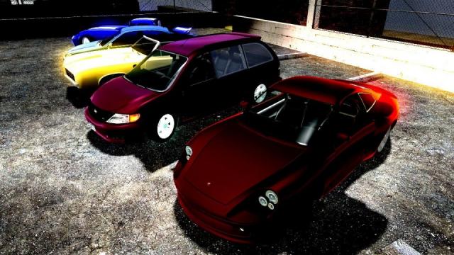 GTA IV Drivable Vehicles for Garry's Mod