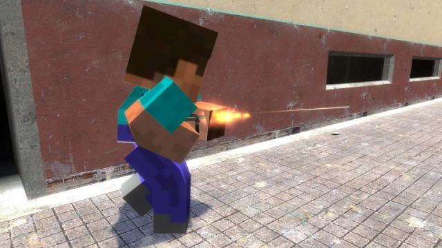 Minecraft NPC для Garry's Mod