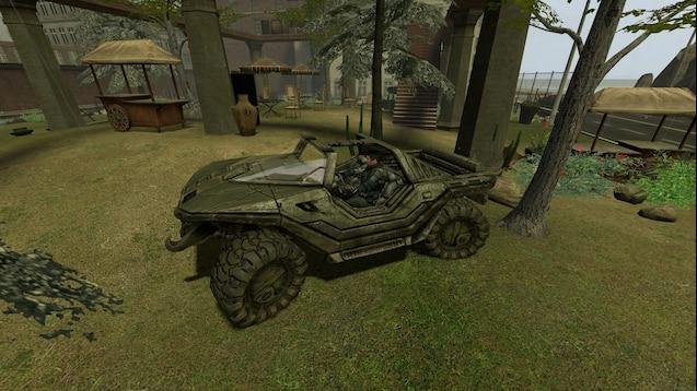 Drivable Halo Warthog for Garry's Mod