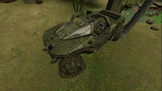 Drivable Halo Warthog for Garry's Mod