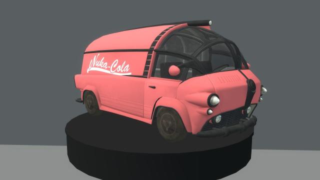 [Simfphy's] The Van [Fallout] [Vehicle] для Garry's Mod