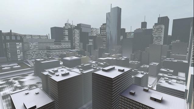 Большой город / gm_bigcity_winter_day для Garry's Mod