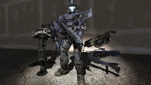 Пак оружия из HALO 3 / Halo 3 UNSC Weapons