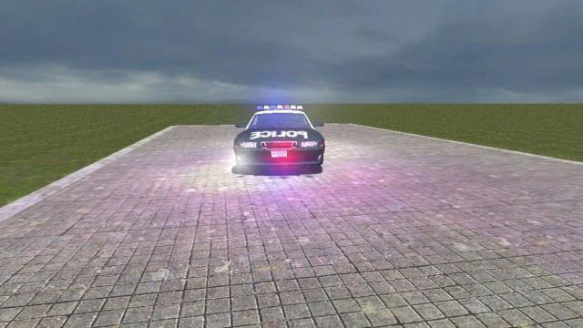 Полицейская машина с мигалками / police_car_with_lights