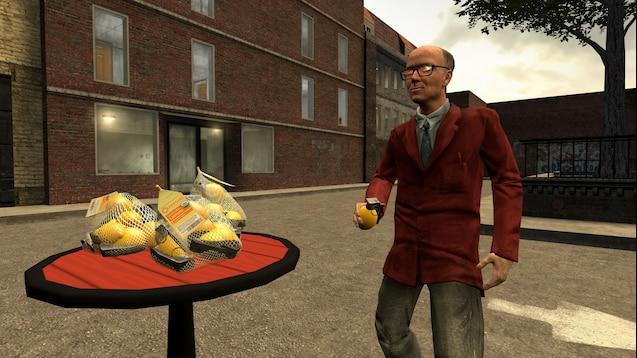 Лимонная граната / Combustible Lemon SWEP для Garry's Mod