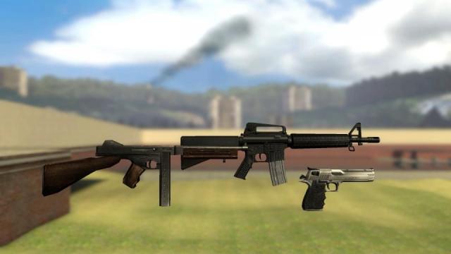Realistic Weapons Pack