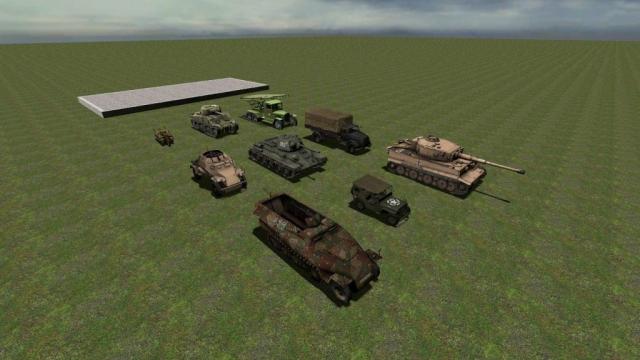 WW2 Vehicles Pack for Garry's Mod