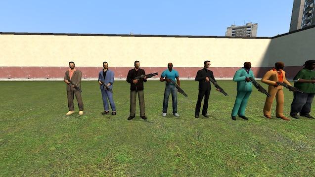 GTA NPC's and Player Models for Garry's Mod