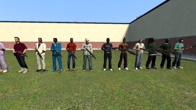 GTA NPC's and Player Models for Garry's Mod