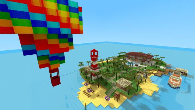 GM_Paradise_Resort (Pixel Gun 3D Port) для Garry's Mod