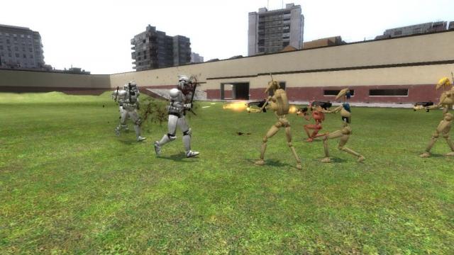 Боевые дроиды / Battle droid npc pack для Garry's Mod