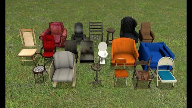 Больше стульев / Chairs Extended для Garry's Mod