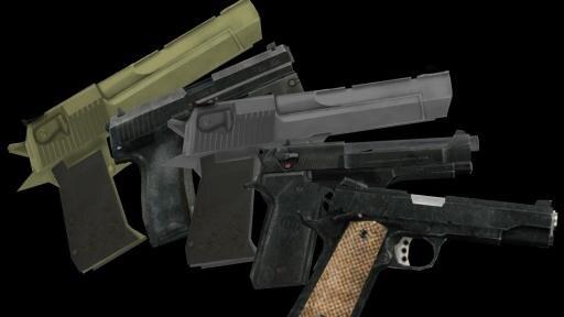Call of Duty 4: Modern Warfare Handguns