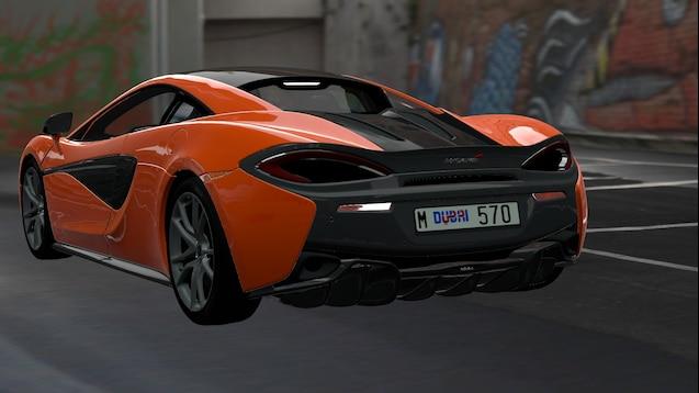 [R4Cars] McLaren 570S для Garry's Mod