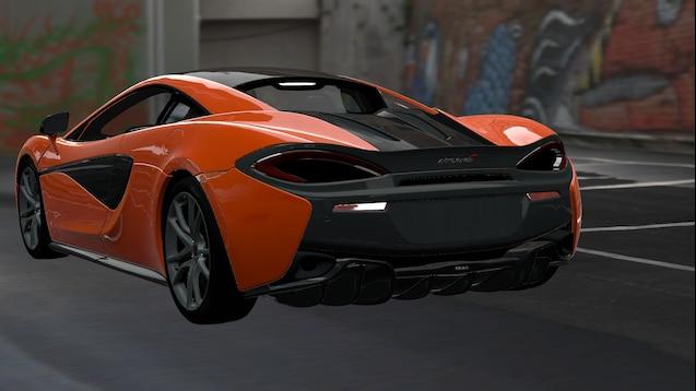 [R4Cars] McLaren 570S для Garry's Mod