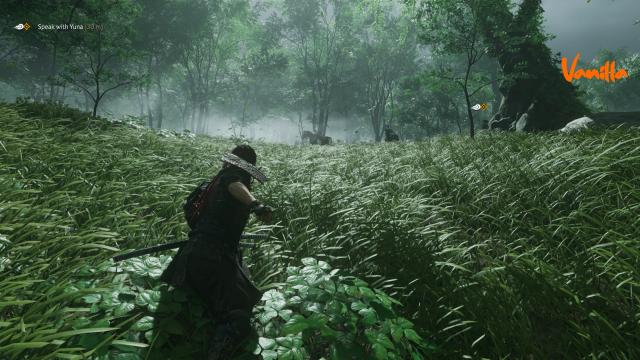 Natural Color Visuals for Ghost of Tsushima