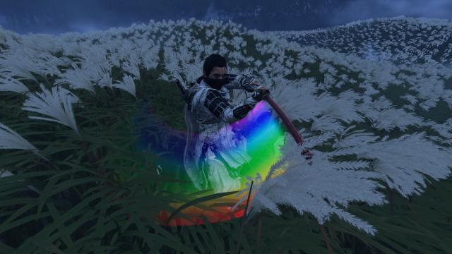 Rainbow Sword Trail for Ghost of Tsushima