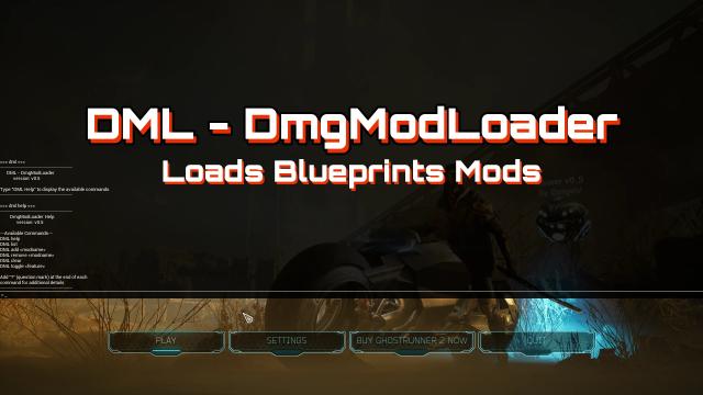 DML - DmgModLoader for Ghostrunner 2