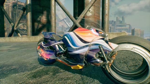 Custom Motorbike Skins for Ghostrunner 2