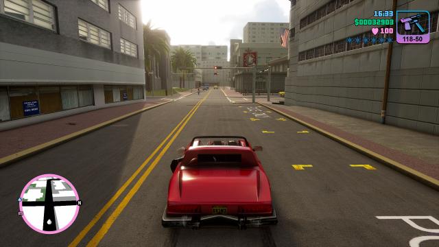 Улучшенные текстуры дороги / Better Road Textures for Vice City для Grand Theft Auto: The Trilogy