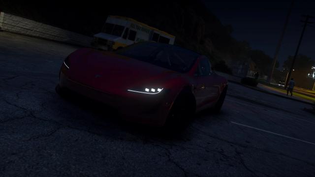 Tesla Roadster 2020 [Add-On | Unlocked | Extra | DirtMap | Auto Spoiler] for GTA 5