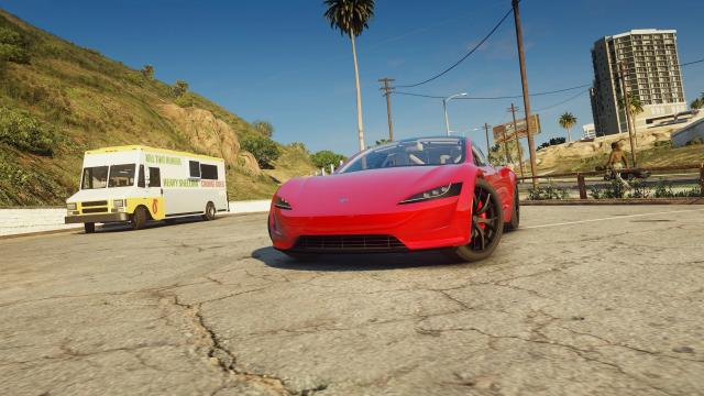 Tesla Roadster 2020 [Add-On | Unlocked | Extra | DirtMap | Auto Spoiler] for GTA 5