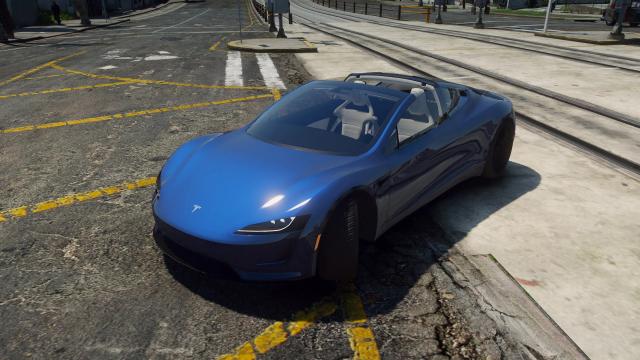 Tesla Roadster 2020 [Add-On | Unlocked | Extra | DirtMap | Auto Spoiler] for GTA 5