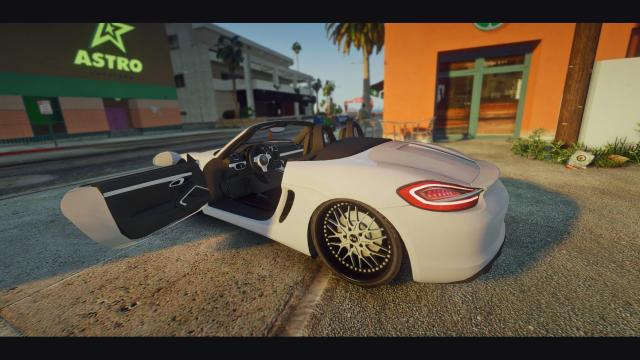 Porsche Boxster GTS 2016 [Add-On  Replace] for GTA 5