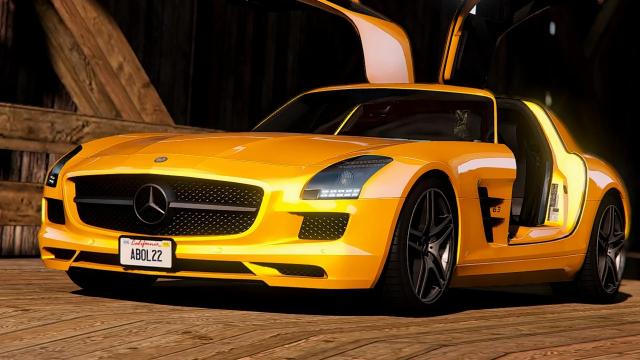 2011 Mercedes-Benz SLS AMG [Add-On | Template] for GTA 5