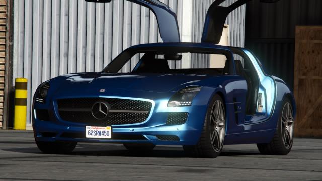 2011 Mercedes-Benz SLS AMG [Add-On | Template] for GTA 5