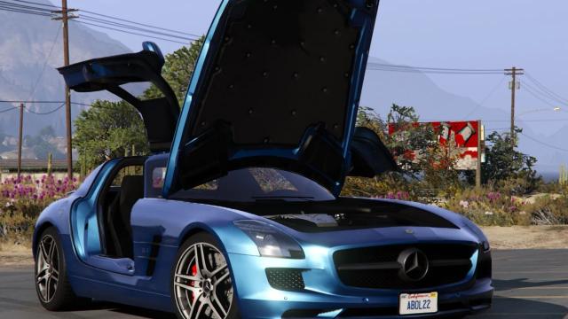 2011 Mercedes-Benz SLS AMG [Add-On | Template] for GTA 5