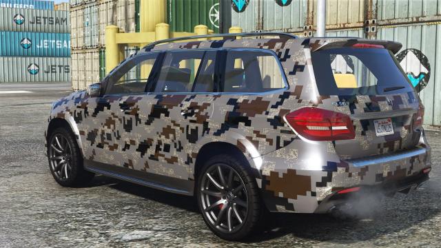 2016 Mercedes-AMG GLS 63 (X166) [Add-On /Template] для GTA 5