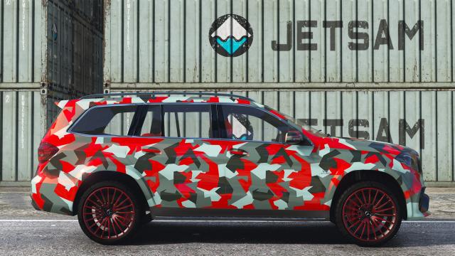 2016 Mercedes-AMG GLS 63 (X166) [Add-On /Template] для GTA 5