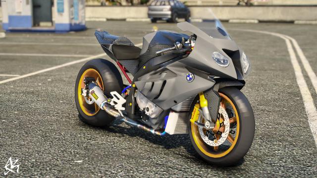 BMW S1000RR Drag [Add-On  FiveM  Livery  Template]
