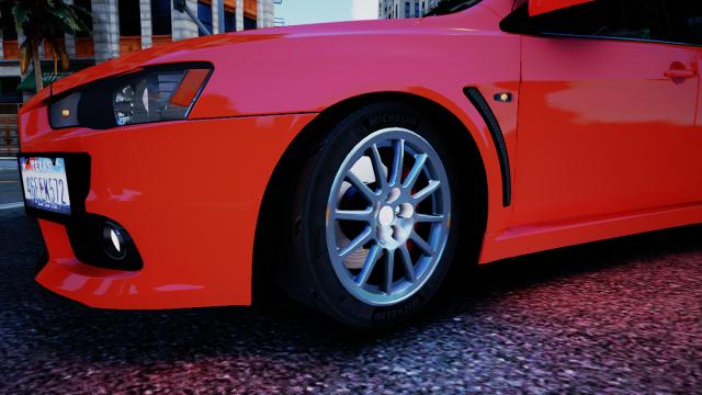 2015 Mitsubishi Lancer Evolution X [Add-On | Tuning | Template] для GTA 5