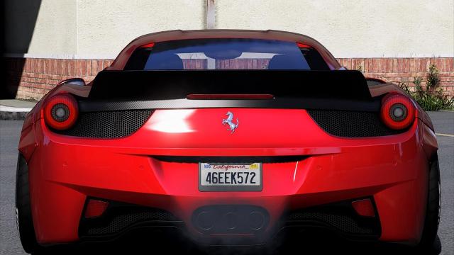 2010 Ferrari 458 Italia [Add-On | Tuning | Extras | Template] for GTA 5