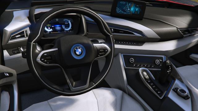 2015 BMW i8 (I12) [Add-On] для GTA 5