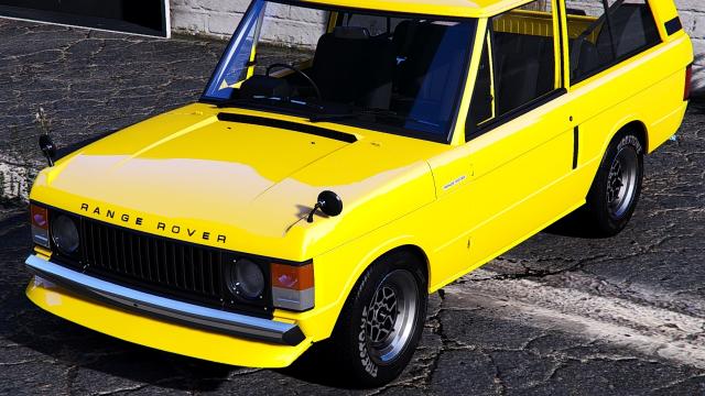 1973 Land Rover Range Rover [Add-On | Template | RHD | Extras] для GTA 5