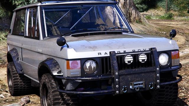 1973 Land Rover Range Rover [Add-On | Template | RHD | Extras] для GTA 5