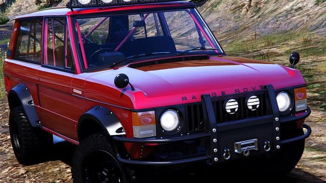 1973 Land Rover Range Rover [Add-On | Template | RHD | Extras] для GTA 5