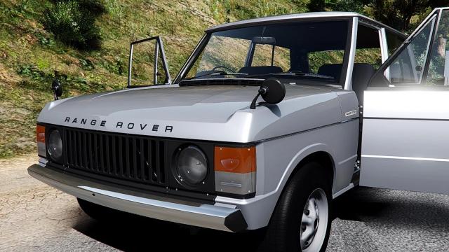 1973 Land Rover Range Rover [Add-On | Template | RHD | Extras] для GTA 5